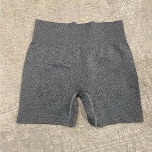 Gray Spandex Shorts